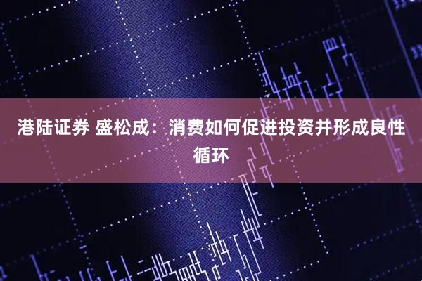 港陆证券 盛松成：消费如何促进投资并形成良性循环